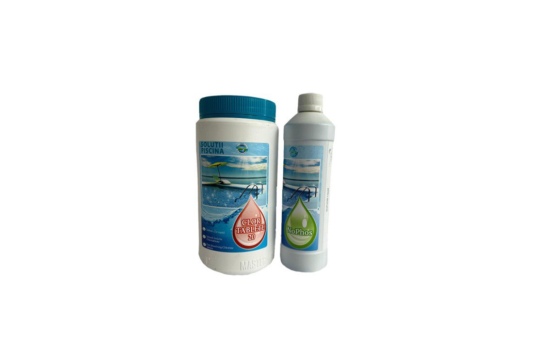Pachet 2 substante pentru mini piscine fara filtrare Pachet 2 substante pentru mini piscine fara filtrare